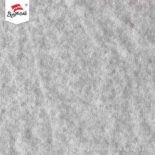 Knitted Hacci Brush Rayon Polyester Fabric